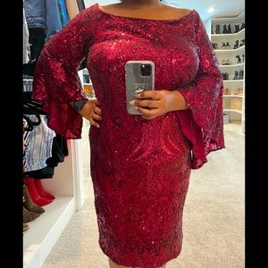 Hot and spicy holiday dress